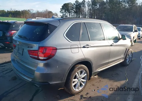 2015 BMW X5 Sdrive35I z USA, uszkodzony, nr VIN 5UXKR2C50F0H35119